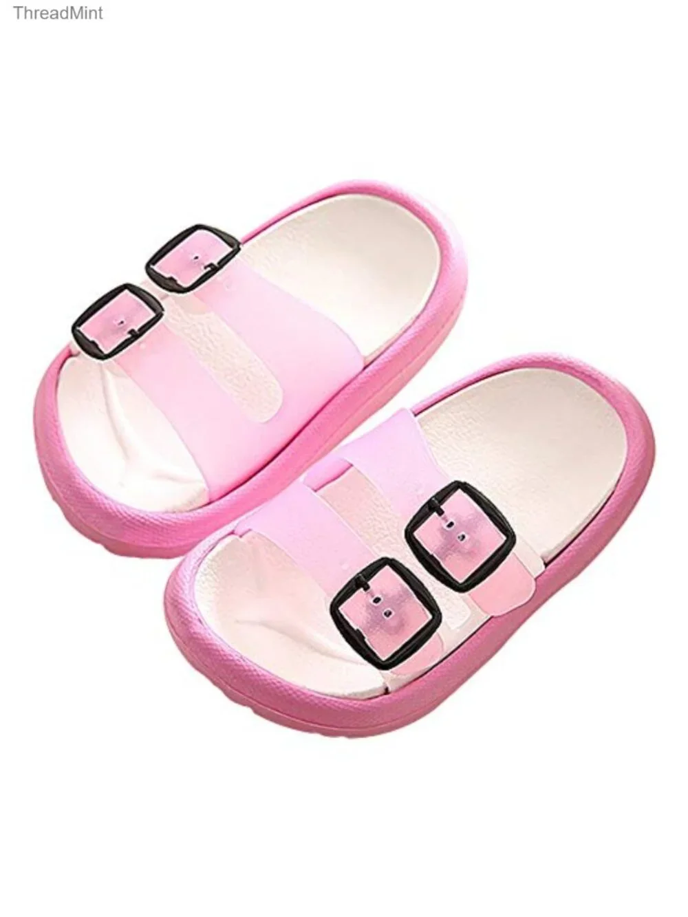 Kids Toddler Summer Slide Sandals Non-Slip Adjustable Buckle Water Shoes